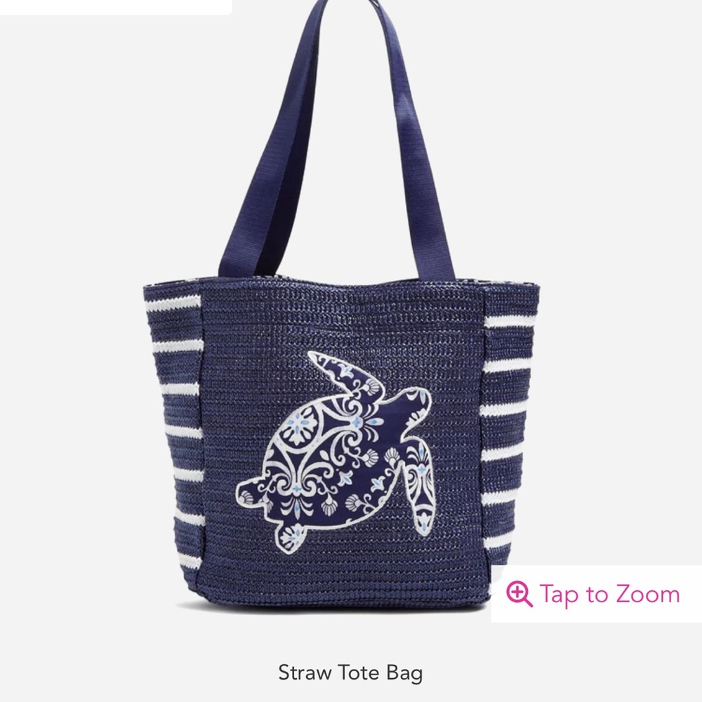 VB Sea Turtle Large Beach Tote NWT